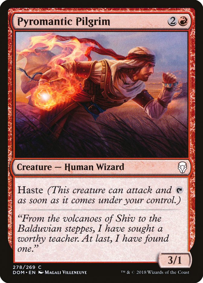 Pyromantic Pilgrim [Dominaria] | Webway Games