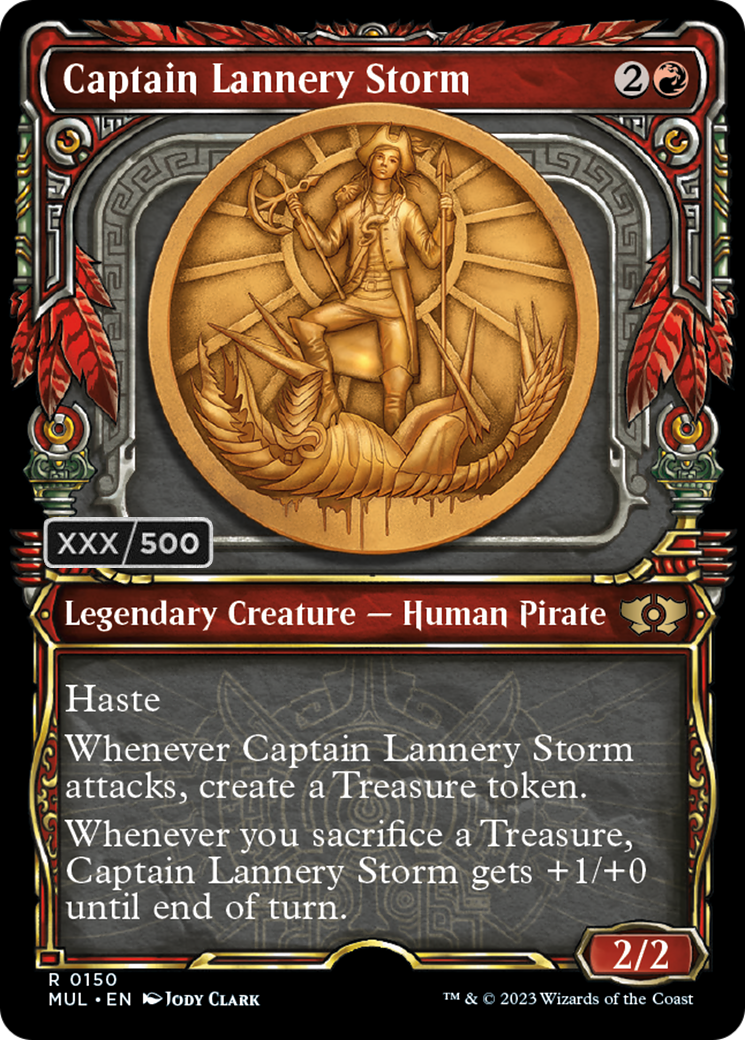 Captain Lannery Storm (Serialized) [Multiverse Legends] | Webway Games