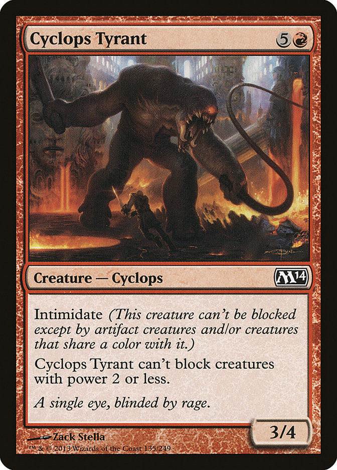 Cyclops Tyrant [Magic 2014] | Webway Games