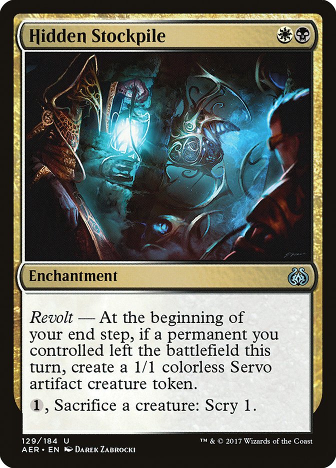 Hidden Stockpile [Aether Revolt] | Webway Games
