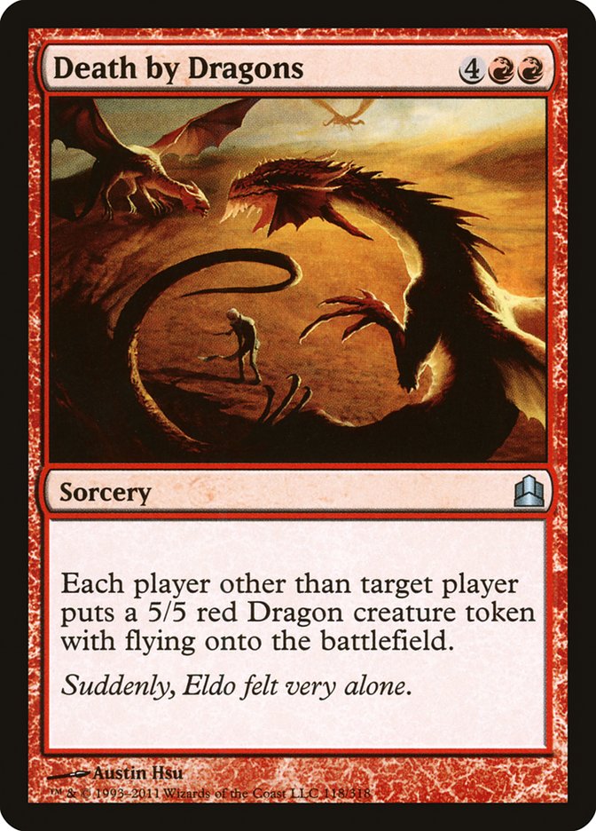 Death by Dragons [Commander 2011] | Webway Games