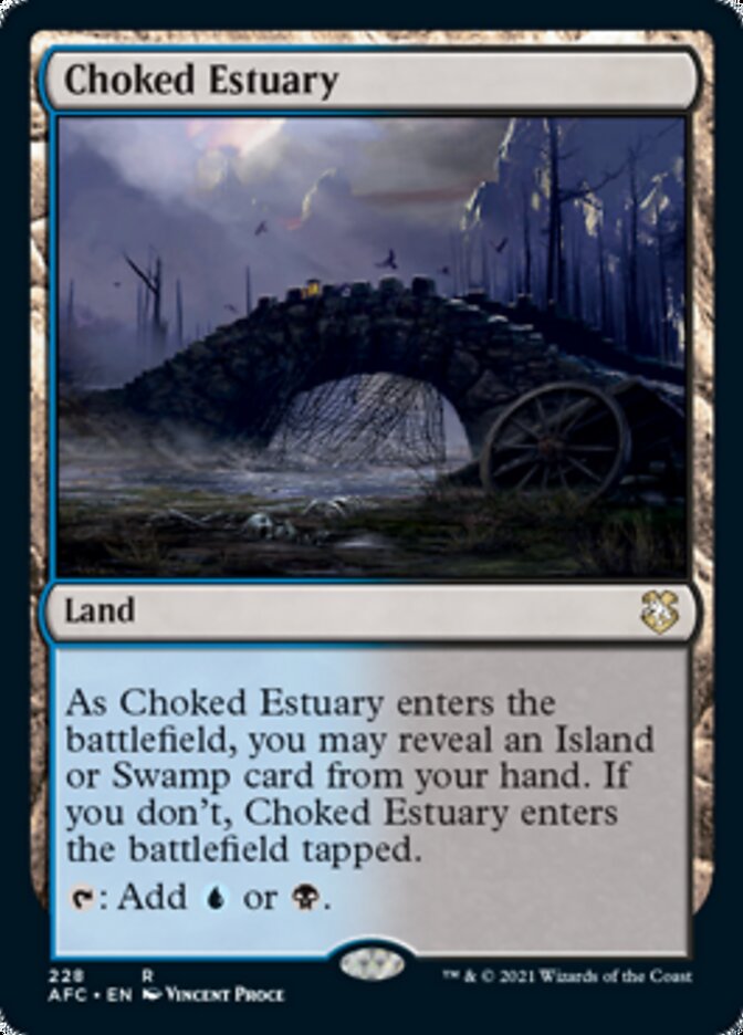 Choked Estuary [Dungeons & Dragons: Adventures in the Forgotten Realms Commander] | Webway Games