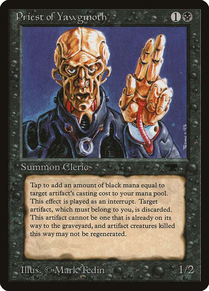 Priest of Yawgmoth [Antiquities] | Webway Games