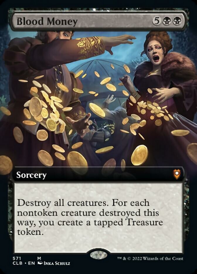 Blood Money (Extended Art) [Commander Legends: Battle for Baldur's Gate] | Webway Games