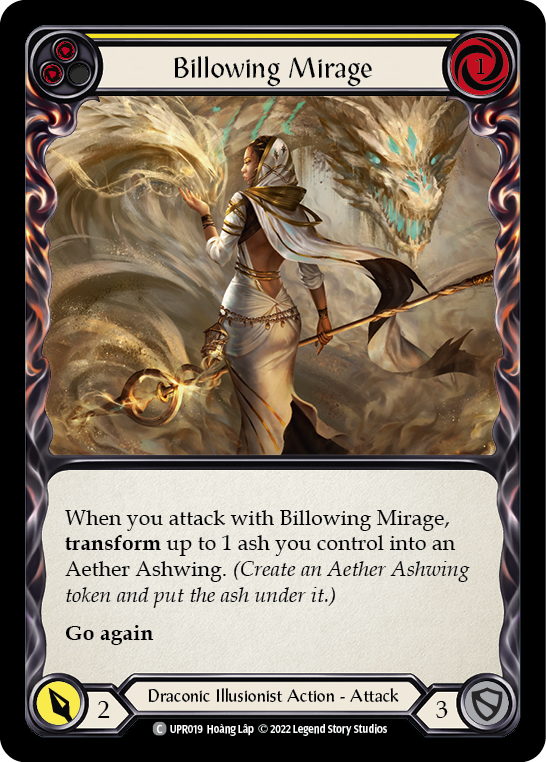 Billowing Mirage (Yellow) [UPR019] (Uprising) | Webway Games