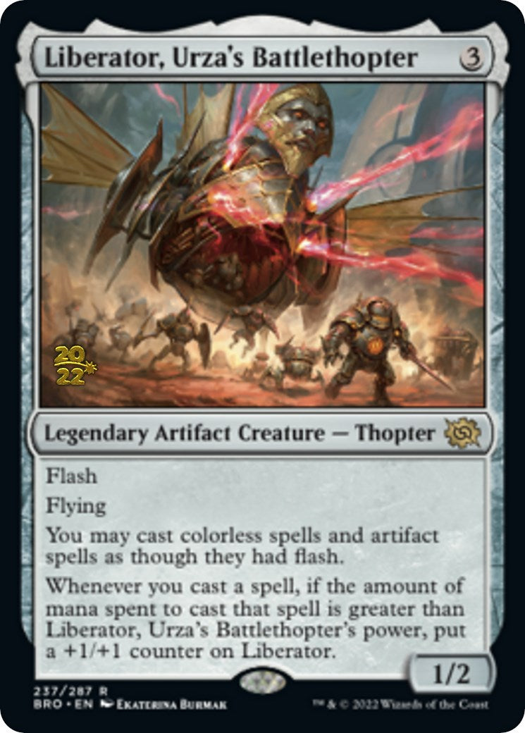 Liberator, Urza's Battlethopter [The Brothers' War: Prerelease Promos] | Webway Games