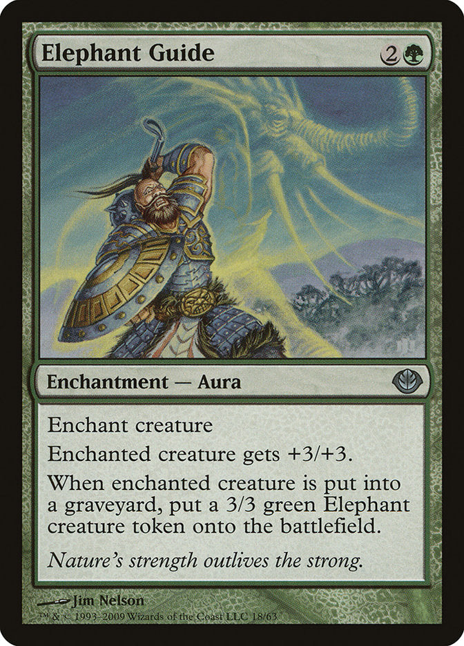 Elephant Guide [Duel Decks: Garruk vs. Liliana] | Webway Games