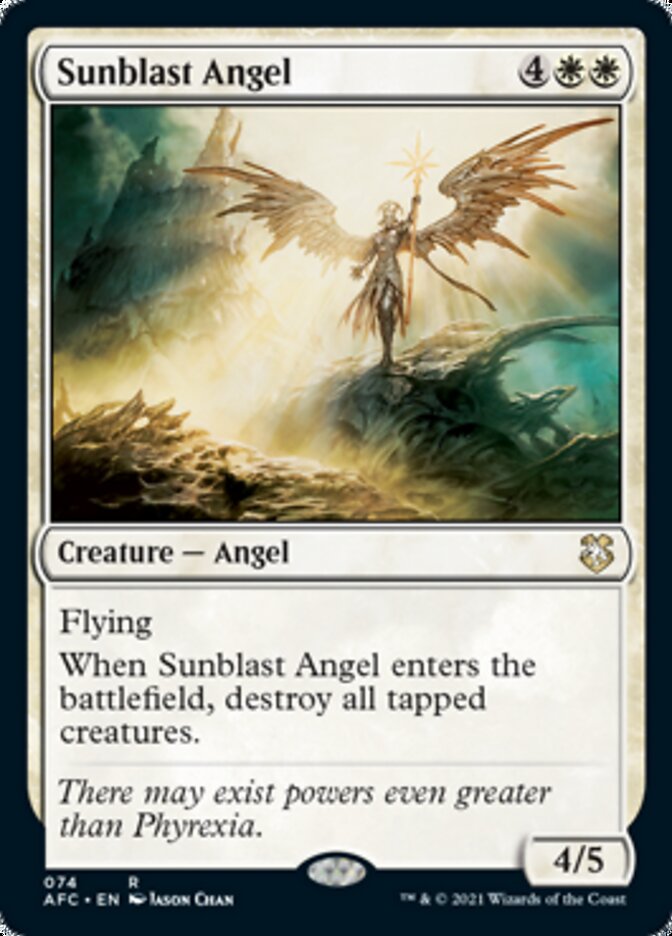 Sunblast Angel [Dungeons & Dragons: Adventures in the Forgotten Realms Commander] | Webway Games