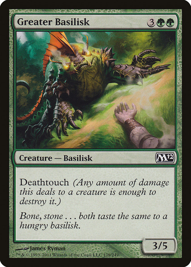 Greater Basilisk [Magic 2012] | Webway Games