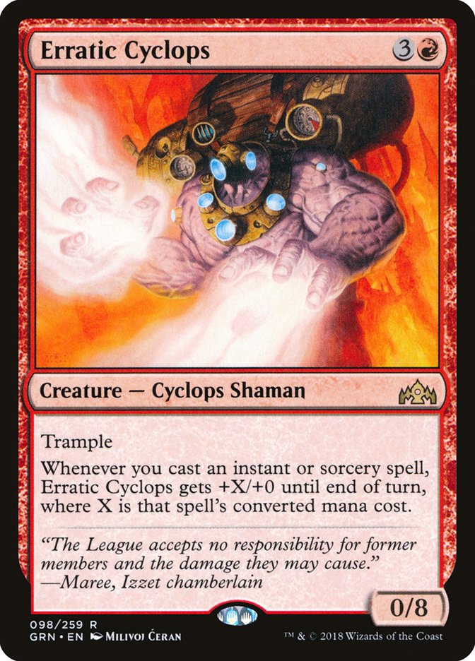 Erratic Cyclops [Guilds of Ravnica] | Webway Games