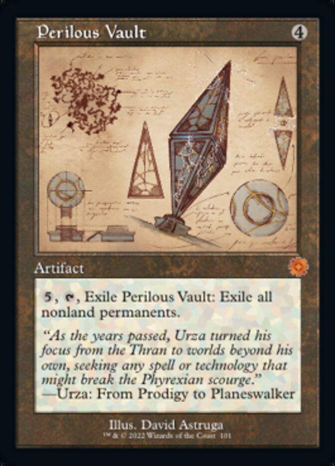 Perilous Vault (Retro Schematic) [The Brothers' War Retro Artifacts] | Webway Games