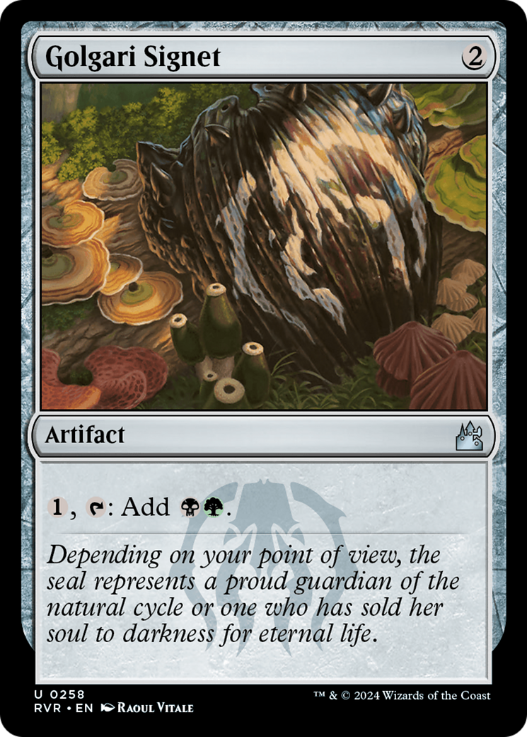 Golgari Signet [Ravnica Remastered] | Webway Games