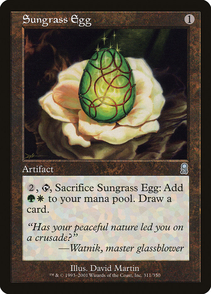 Sungrass Egg [Odyssey] | Webway Games
