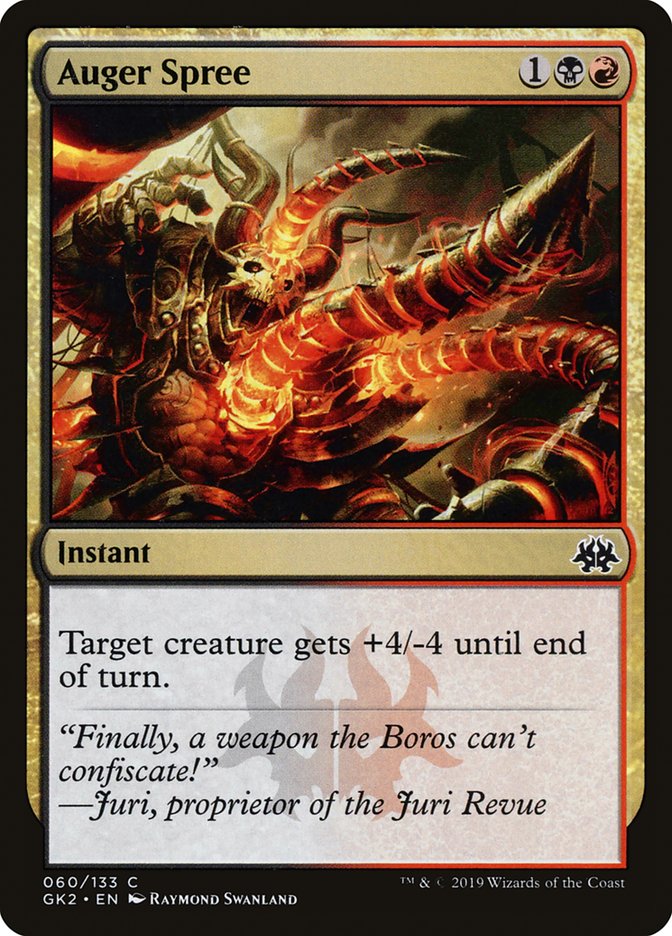 Auger Spree [Ravnica Allegiance Guild Kit] | Webway Games