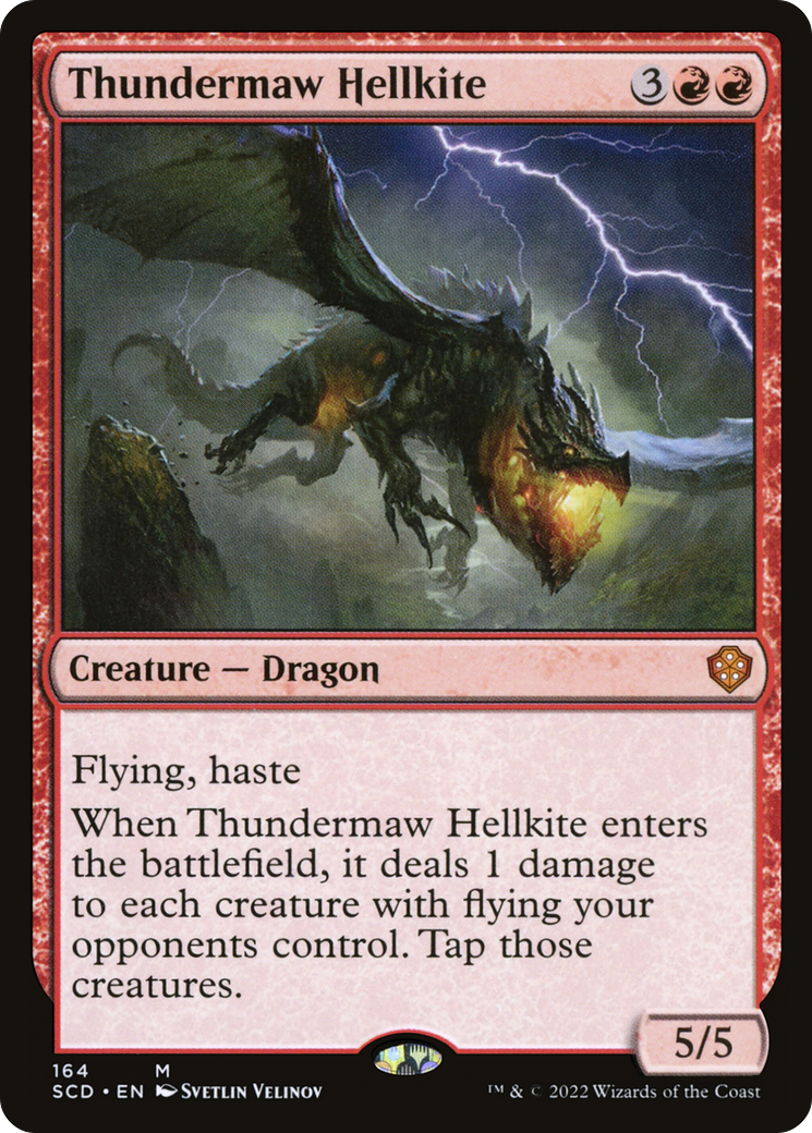 Thundermaw Hellkite [Starter Commander Decks] | Webway Games