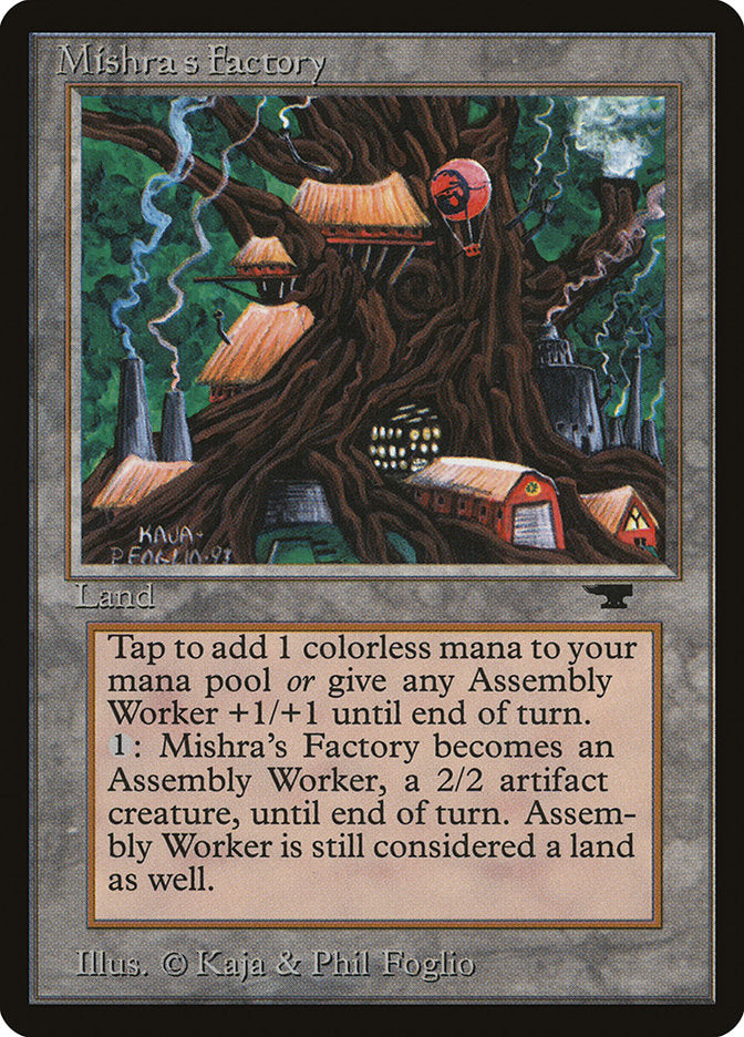 Mishra's Factory (Dark Green Background) [Antiquities] | Webway Games