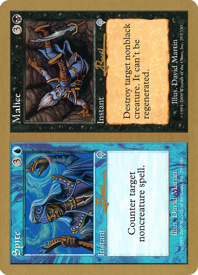Spite // Malice (Antoine Ruel) [World Championship Decks 2001] | Webway Games