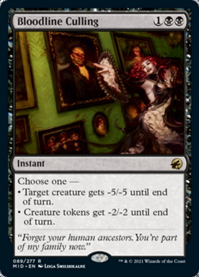 Bloodline Culling [Innistrad: Midnight Hunt] | Webway Games
