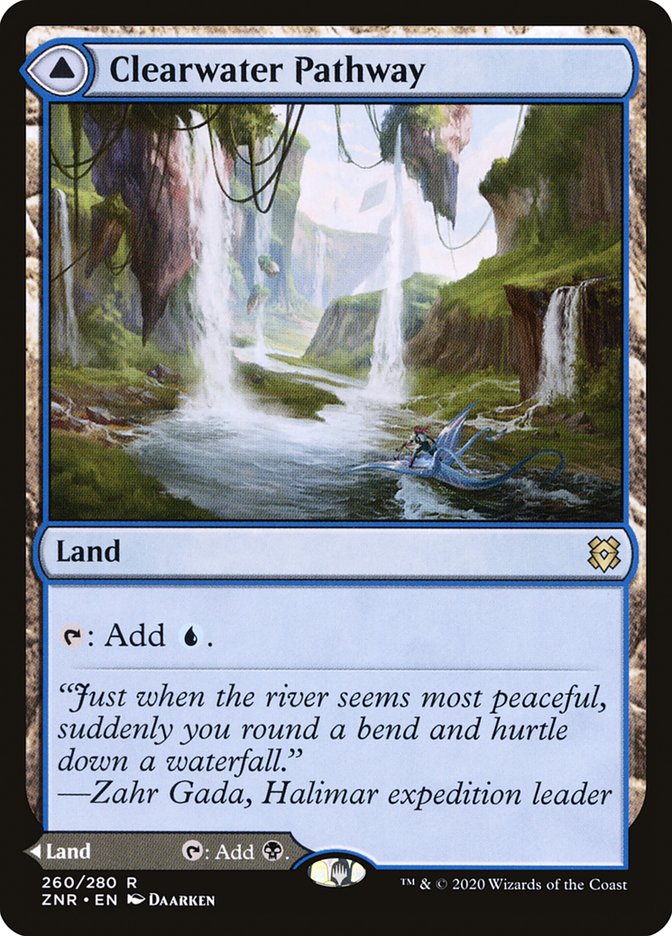 Clearwater Pathway // Murkwater Pathway [Zendikar Rising] | Webway Games