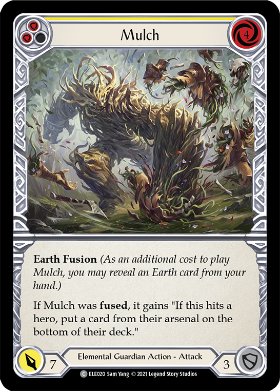 Mulch (Yellow) [ELE020] (Tales of Aria)  1st Edition Normal | Webway Games