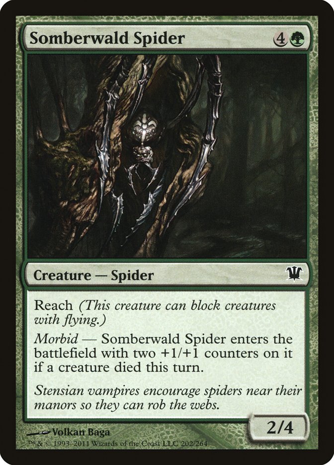 Somberwald Spider [Innistrad] | Webway Games