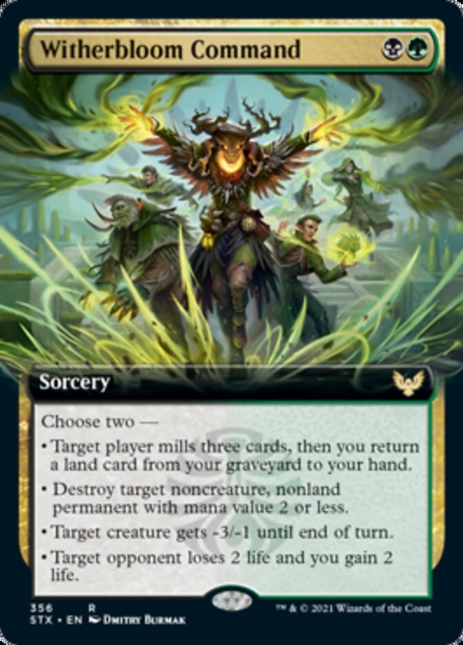 Witherbloom Command (Extended) [Strixhaven: School of Mages] | Webway Games