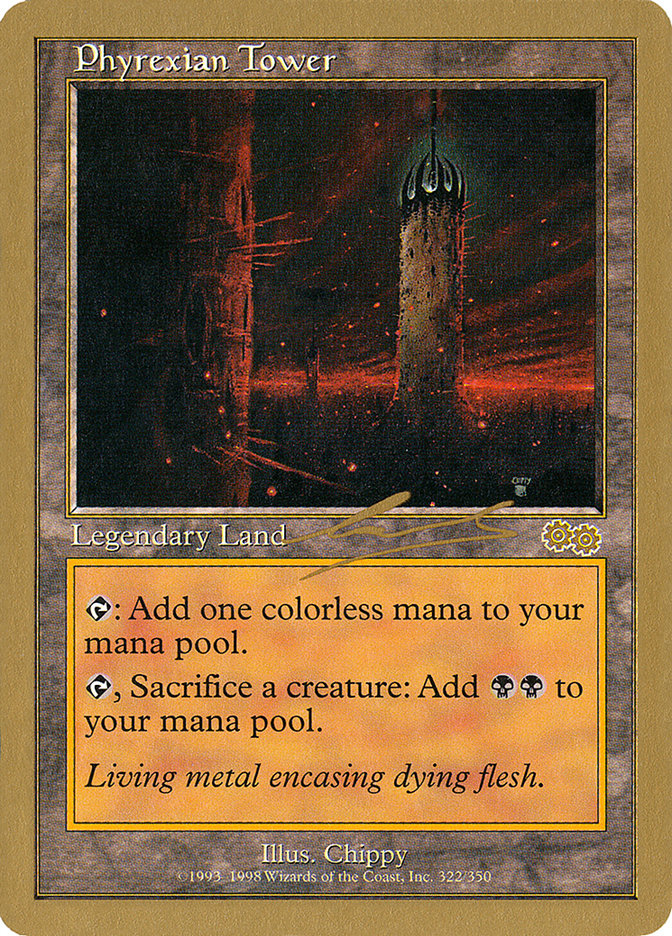 Phyrexian Tower (Nicolas Labarre) [World Championship Decks 2000] | Webway Games