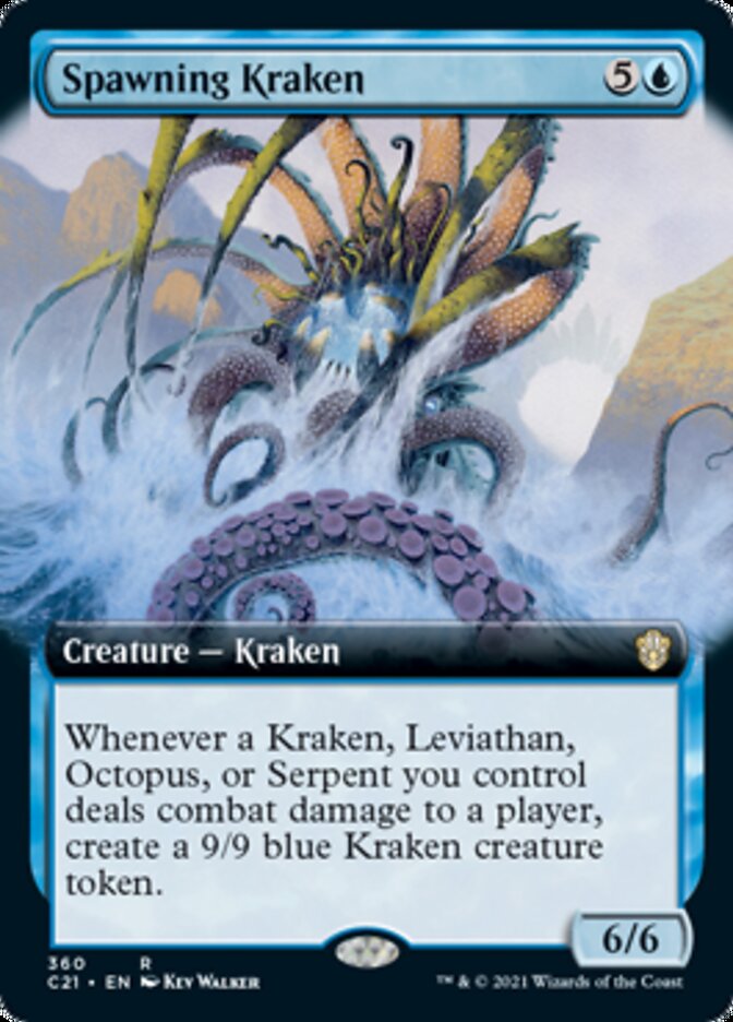 Spawning Kraken (Extended) [Commander 2021] | Webway Games