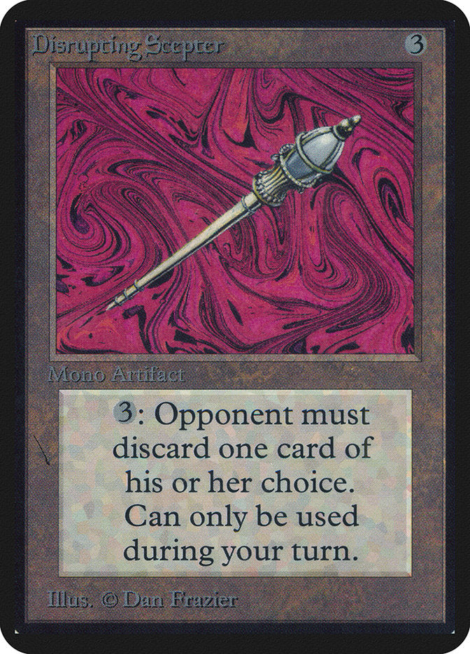 Disrupting Scepter [Limited Edition Alpha] | Webway Games