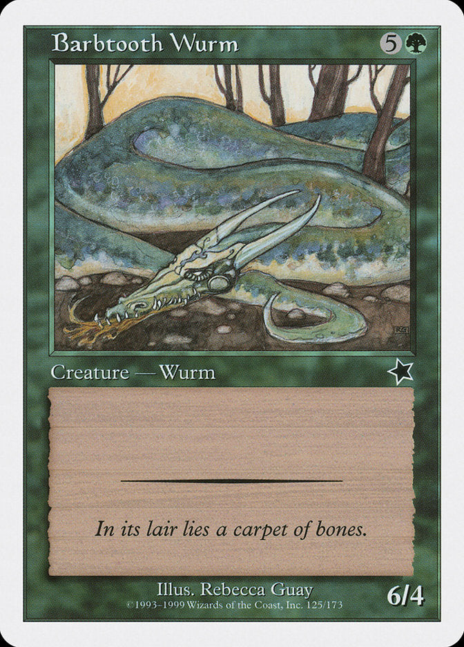 Barbtooth Wurm [Starter 1999] | Webway Games