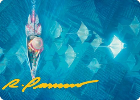 Discover the Impossible Art Card (Gold-Stamped Signature) [Kamigawa: Neon Dynasty Art Series] | Webway Games