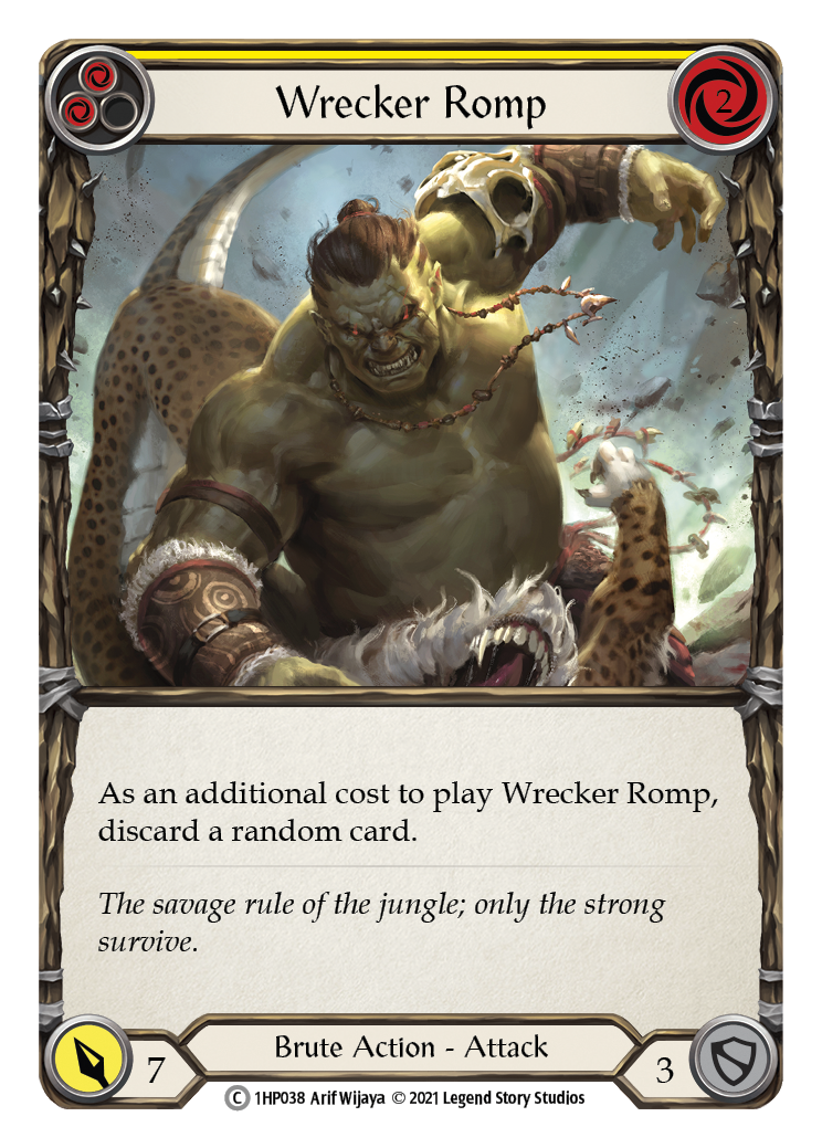 Wrecker Romp (Yellow) [1HP038] | Webway Games