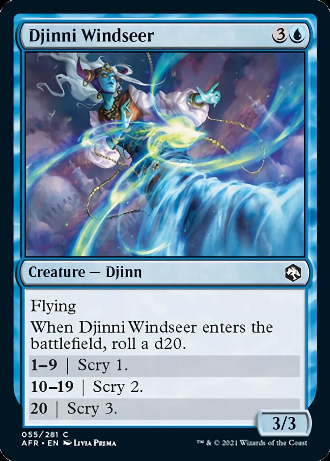 Djinni Windseer [Dungeons & Dragons: Adventures in the Forgotten Realms] | Webway Games