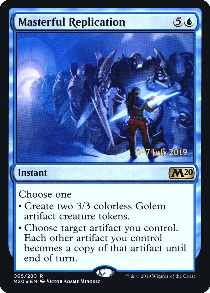 Masterful Replication  [Core Set 2020 Prerelease Promos] | Webway Games