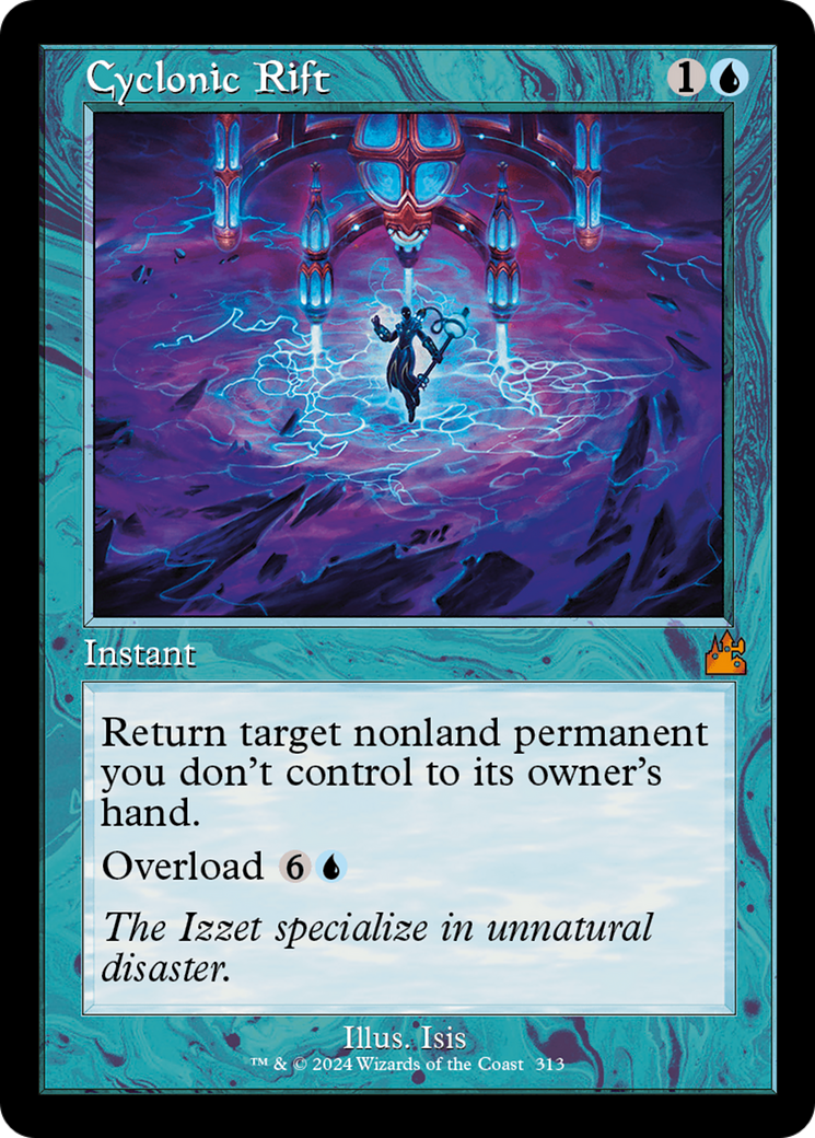 Cyclonic Rift (Retro Frame) [Ravnica Remastered] | Webway Games