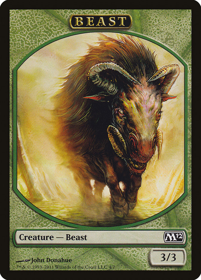 Beast [Magic 2012 Tokens] | Webway Games