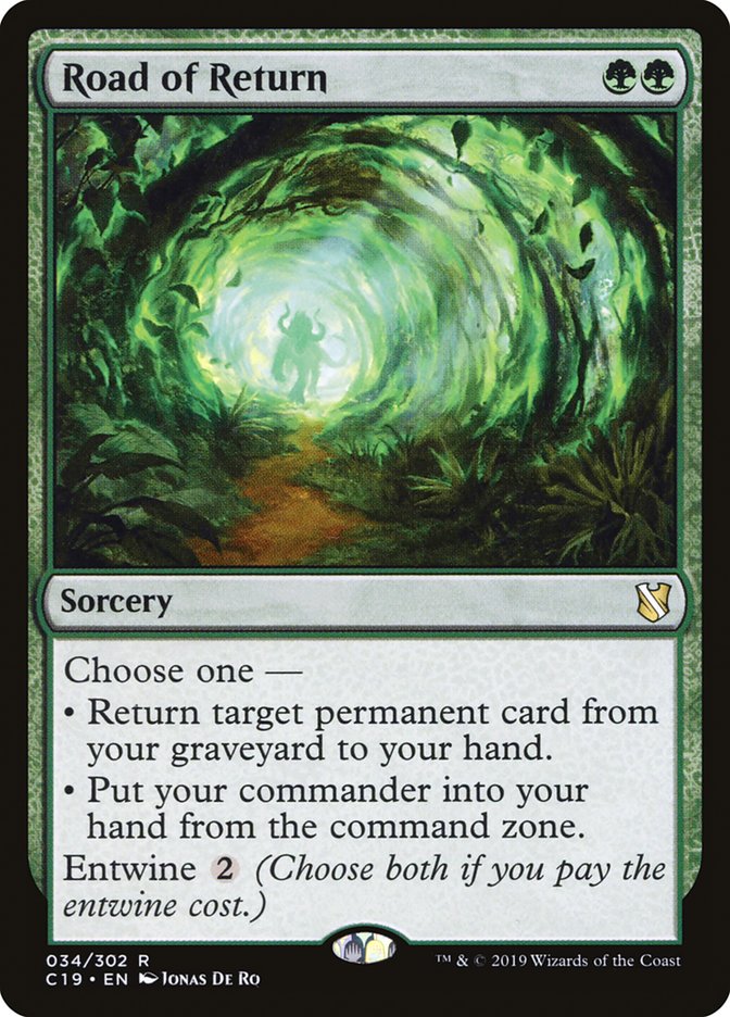 Road of Return [Commander 2019] | Webway Games
