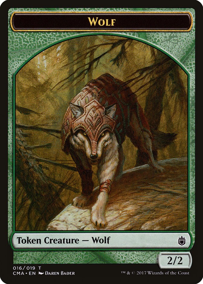 Wolf (016/019) [Commander Anthology Tokens] | Webway Games
