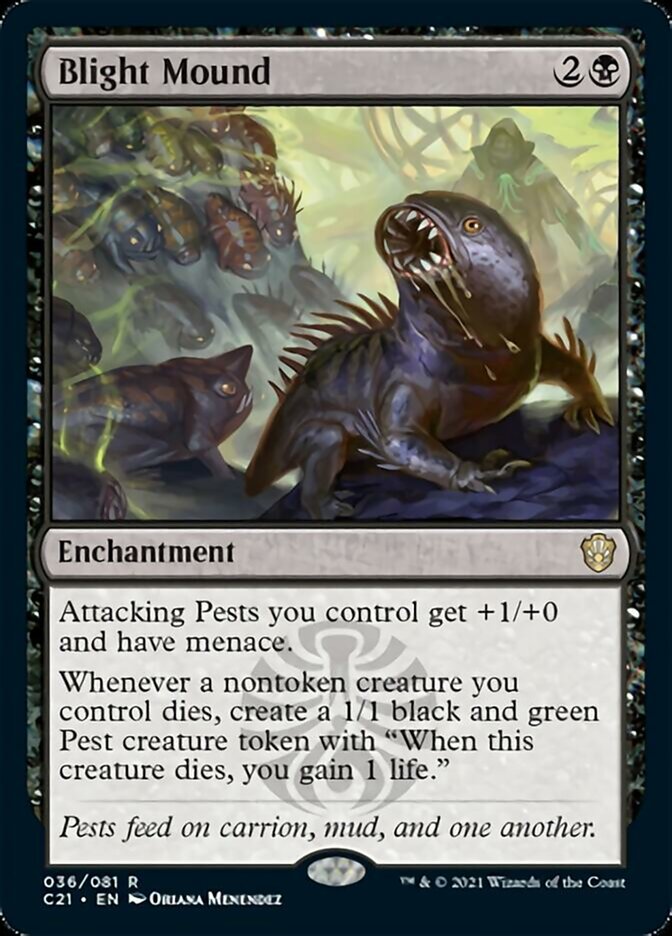 Blight Mound [Commander 2021] | Webway Games