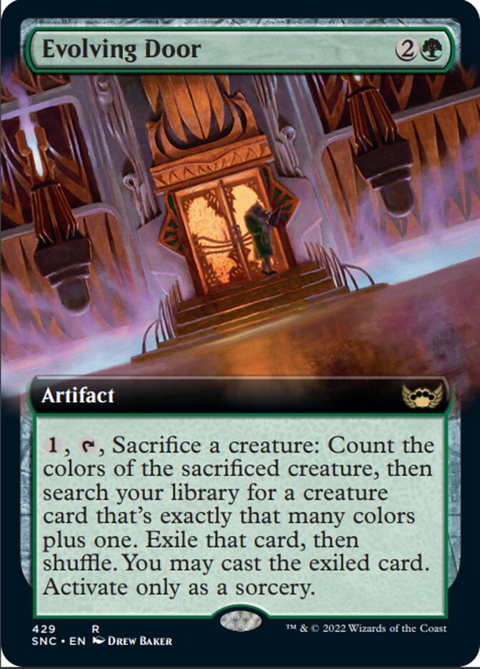 Evolving Door (Extended Art) [Streets of New Capenna] | Webway Games