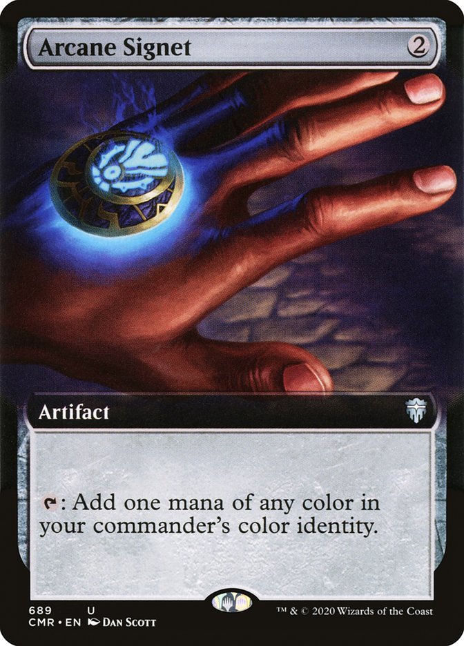 Arcane Signet (Extended Art) [Commander Legends] | Webway Games