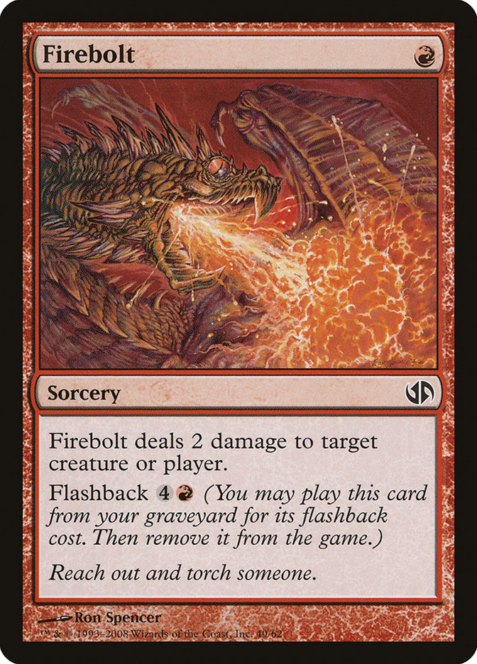 Firebolt [Duel Decks: Jace vs. Chandra] | Webway Games
