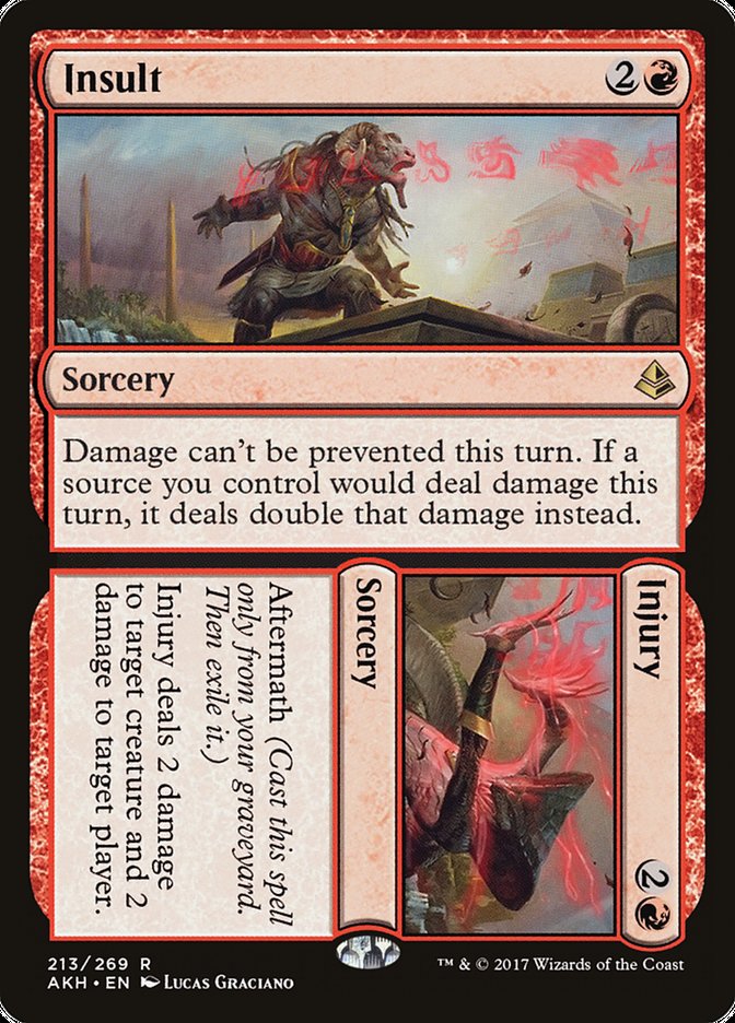Insult // Injury [Amonkhet] | Webway Games