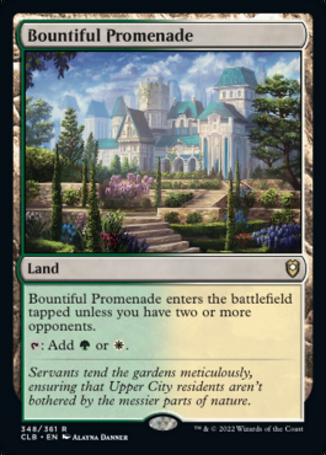 Bountiful Promenade [Commander Legends: Battle for Baldur's Gate] | Webway Games