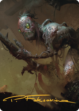 Mold Folk Art Card (Gold-Stamped Signature) [Commander Legends: Battle for Baldur's Gate Art Series] | Webway Games