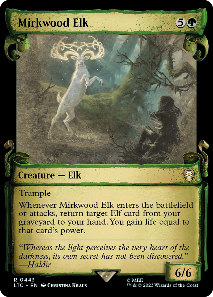 Mirkwood Elk [The Lord of the Rings: Tales of Middle-Earth Commander Showcase Scrolls] | Webway Games