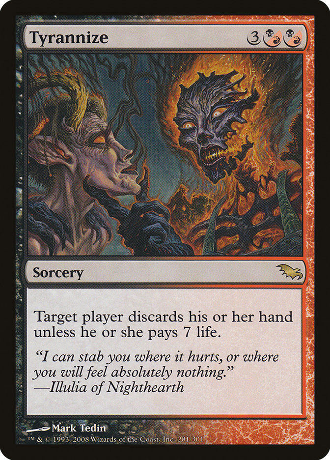 Tyrannize [Shadowmoor] | Webway Games