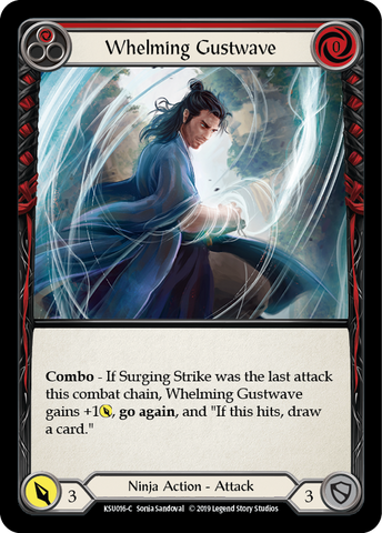 Whelming Gustwave (Red) [KSU016-C] 1st Edition Normal