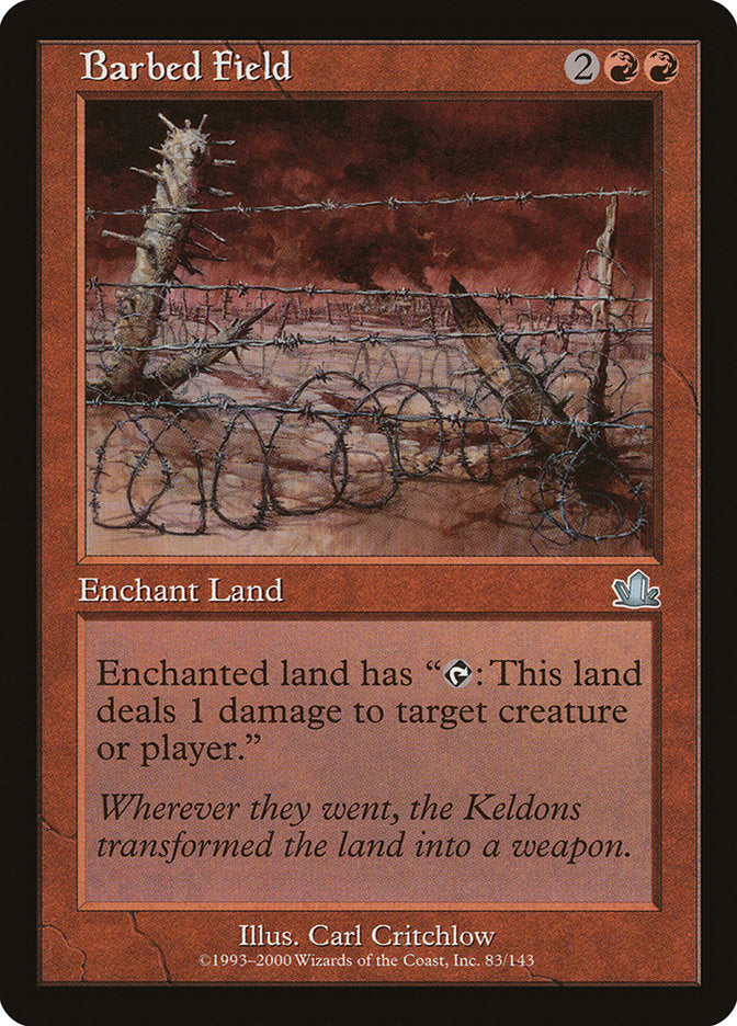 Barbed Field [Prophecy] | Webway Games