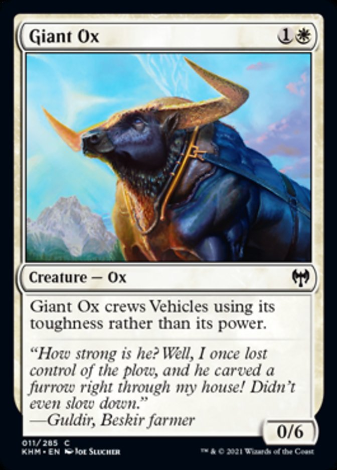 Giant Ox [Kaldheim] | Webway Games
